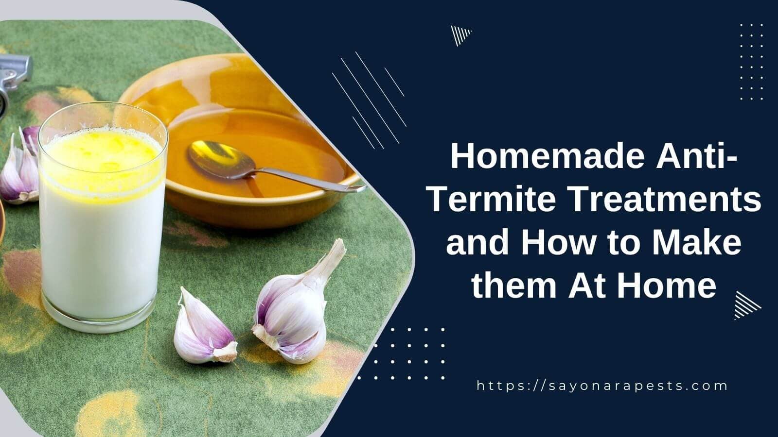 Homemade Anti-Termite Treatments
