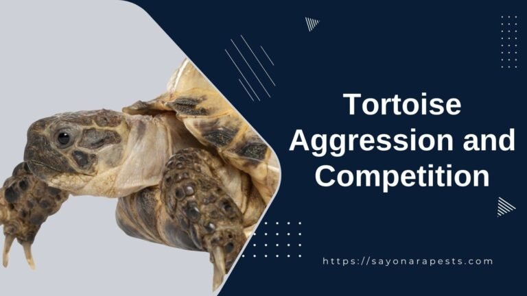 Causes and Impacts of Tortoise Aggression & Competition | Sayonara Pests